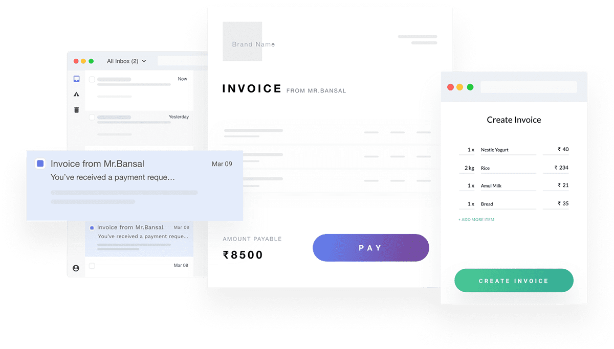 Send GST invoices to customer using PayU